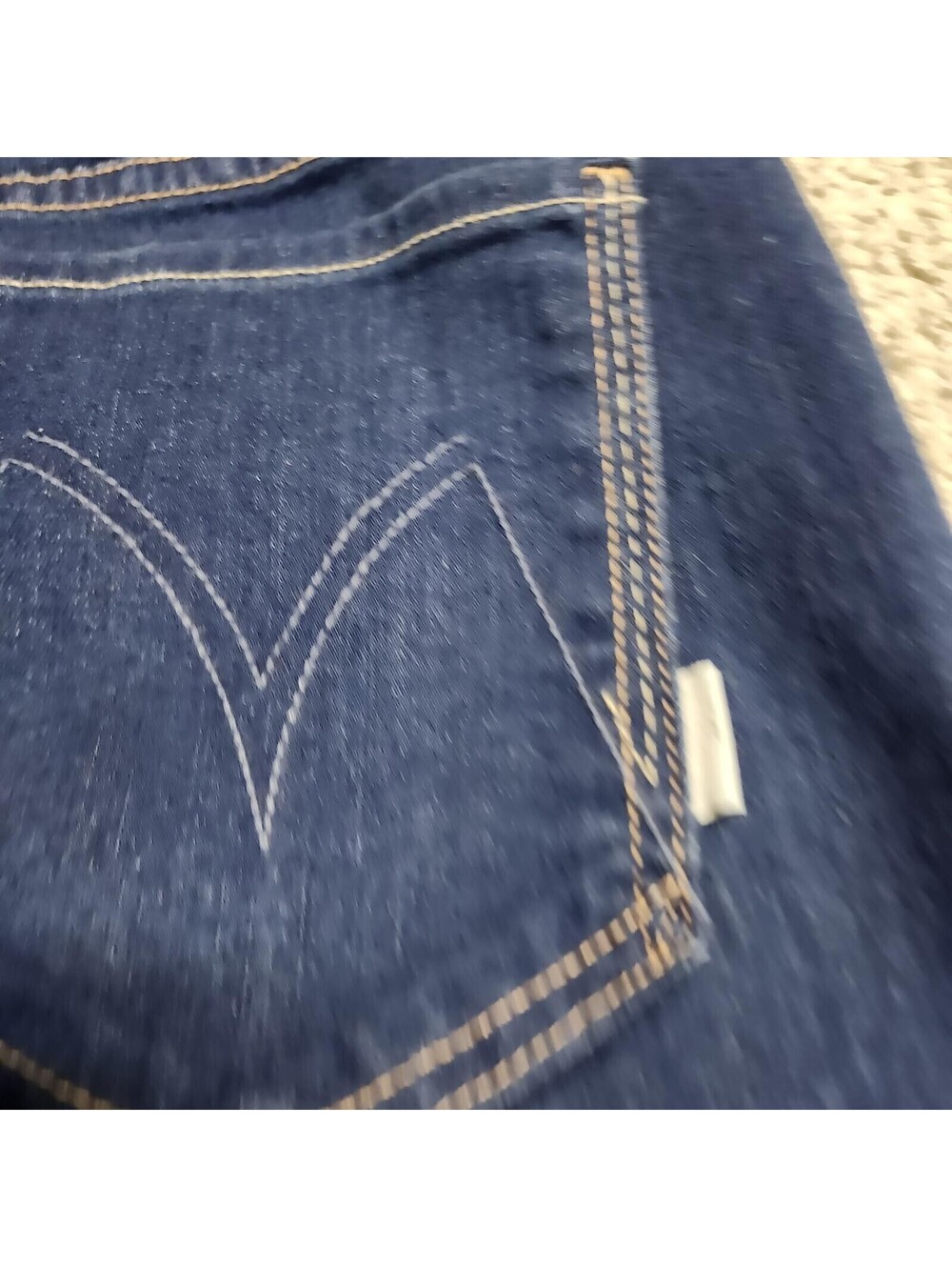 Mother The Curfew Blue Skies and Promises Flared Jeans Size 32 - Picture 13 of 13